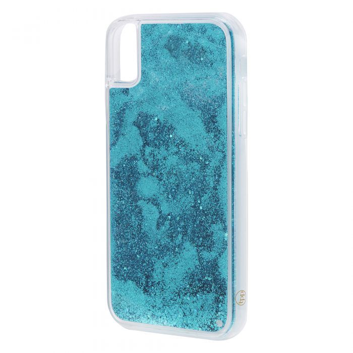 iPhone XR Glitter Case - Blue