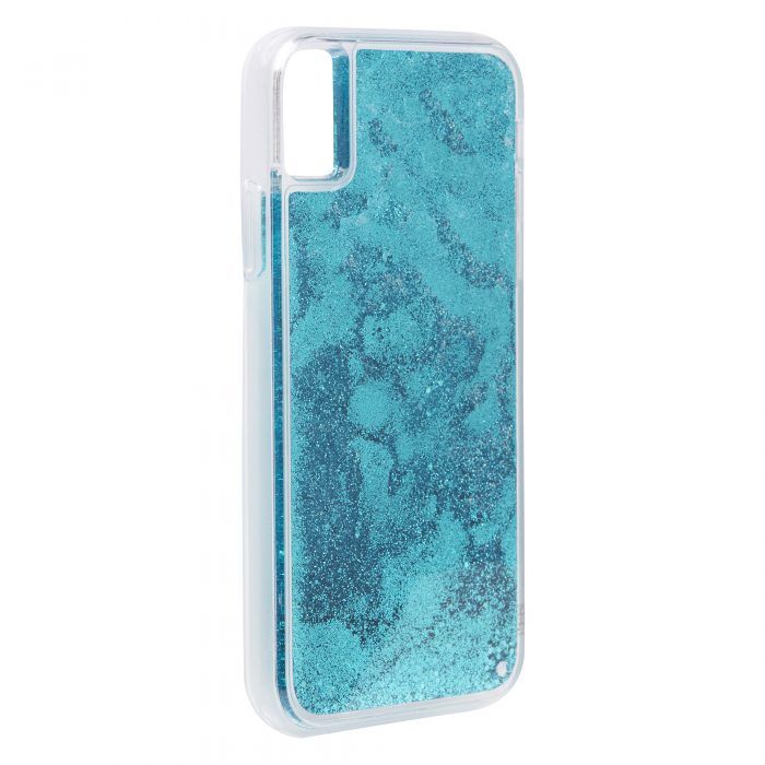 iPhone XR Glitter Case - Blue