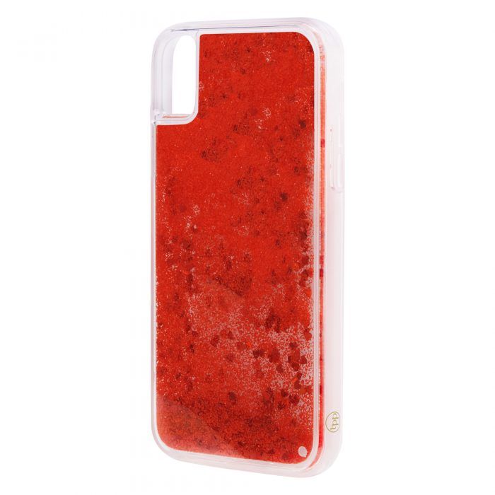 iPhone XR Glitter Case - Red