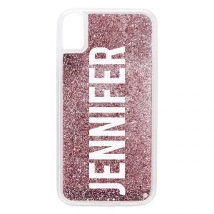 iPhone XR Glitter Case - Blue