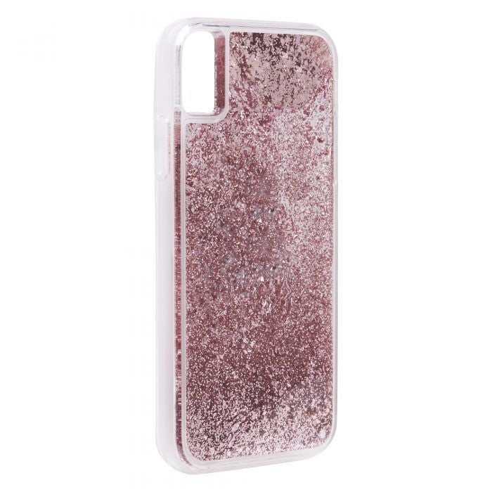 iPhone XR Glitter Case - Rose Gold