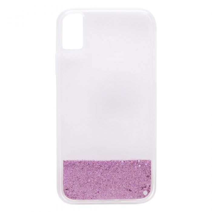 iPhone XR Glitter Case - Purple