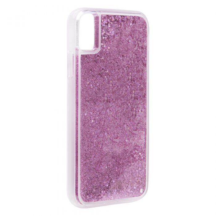 iPhone XR Glitter Case - Purple