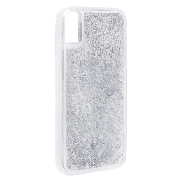 iPhone XR Glitter Case - Silver