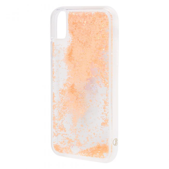 iPhone XR Glitter Case - Fluro Orange