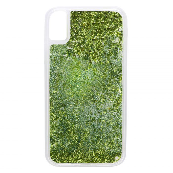 iPhone XR Glitter Case - Green