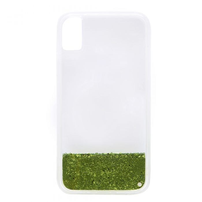 iPhone XR Glitter Case - Green