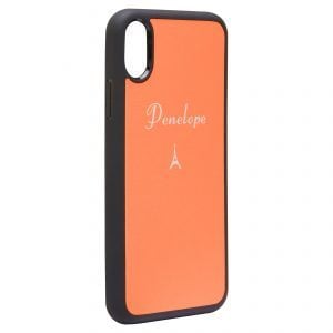 iPhone X/XS Nappa Leather Case - Orange