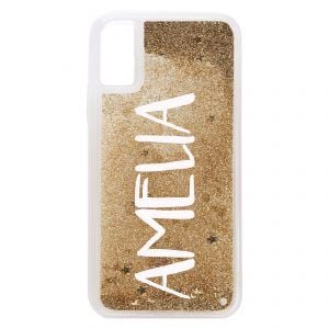 iPhone X/XS Glitter Case - Blue