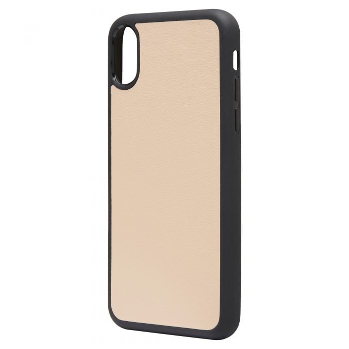 iPhone X/XS Nappa Leather Case - Nude