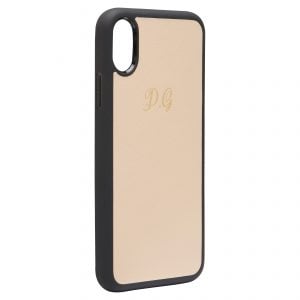 iPhone X/XS Nappa Leather Case - Nude