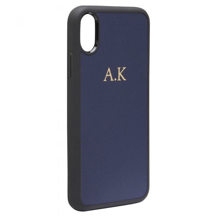 iPhone X/XS Nappa Leather Case - Blue