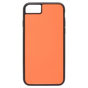 iPhone 7/8 Nappa Leather Case - Orange