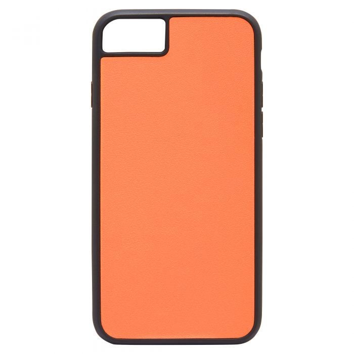 iPhone 7/8 Nappa Leather Case - Orange