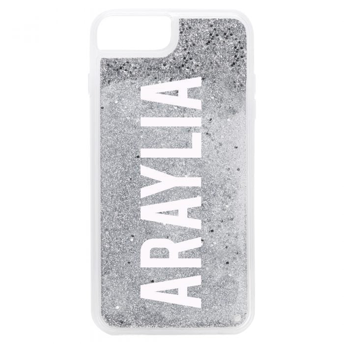 iPhone 7 Plus/8 Plus Glitter Case - Silver