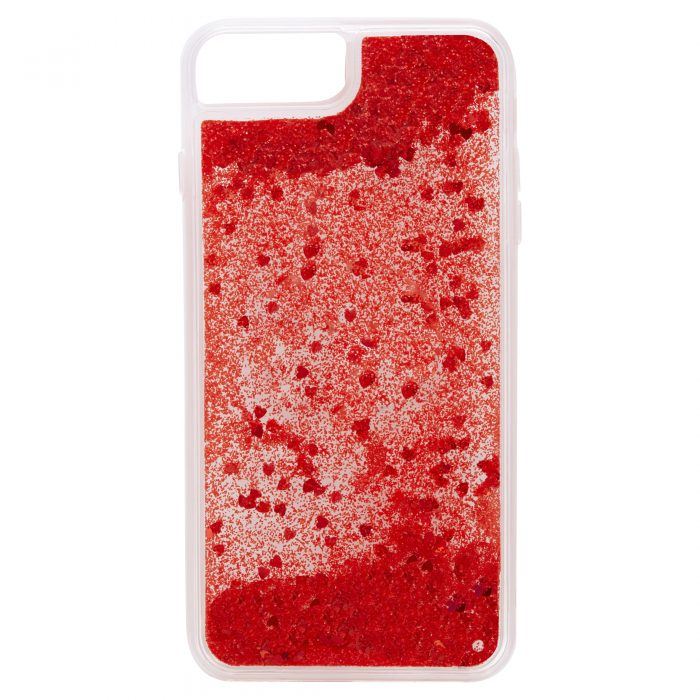 iPhone 6 Plus/6S Plus Glitter Case - Red