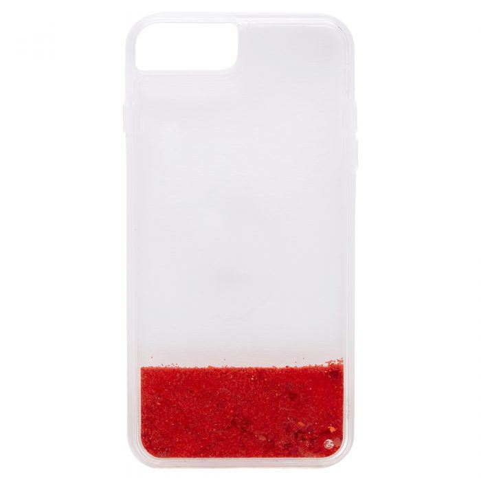 iPhone 6 Plus/6S Plus Glitter Case - Red