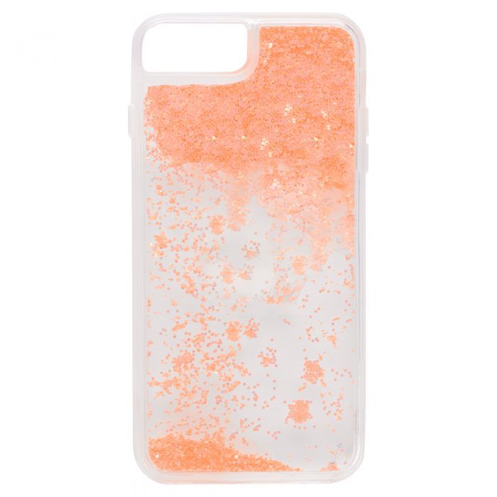 iPhone 7 Plus/8 Plus Glitter Case - Orange