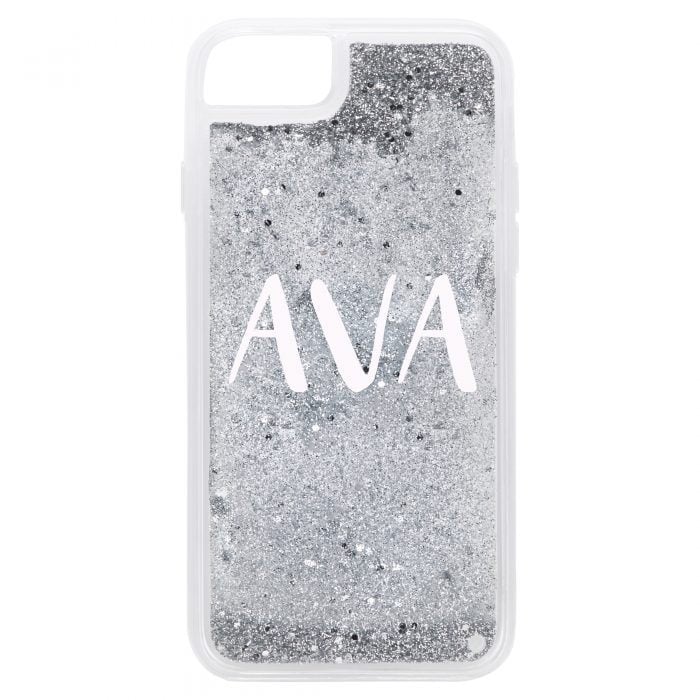 iPhone 7/8 Glitter Case - Silver