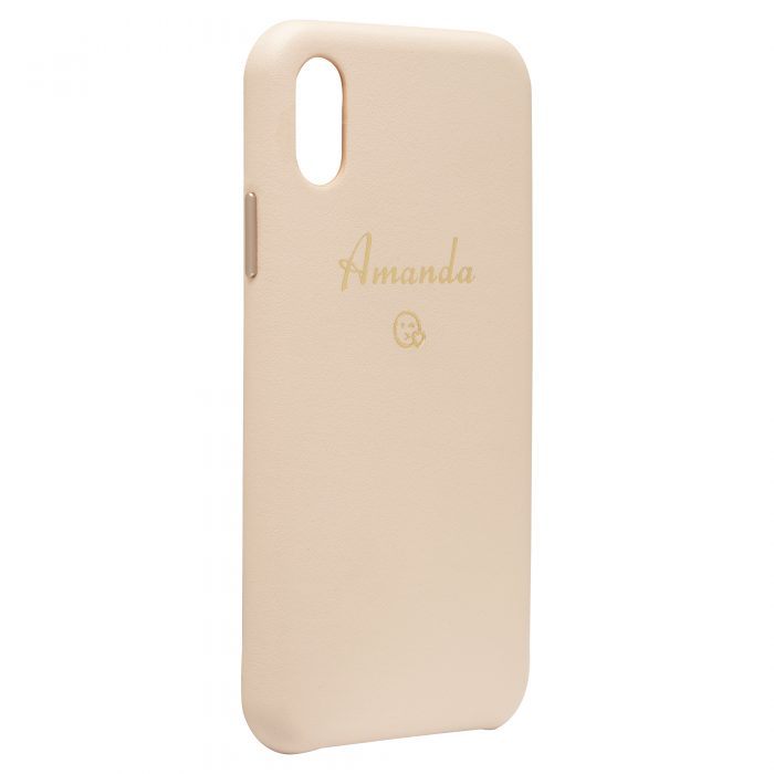 iPhone X/XS Full Wrap Case - Nude