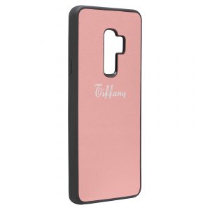 Samsung S9 Plus Nappa Leather Case - Nude