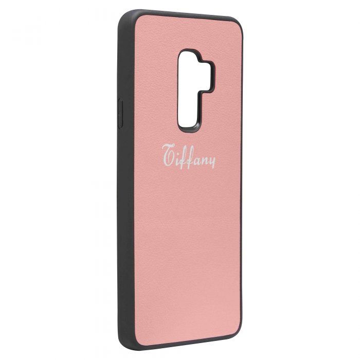 Samsung S9 Plus Nappa Leather Case - Nude