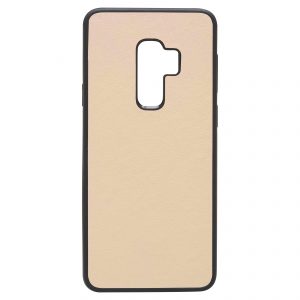 Samsung S9 Plus Nappa Leather Case - Nude