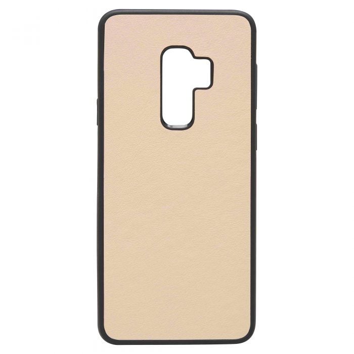 Samsung S9 Plus Nappa Leather Case - Nude