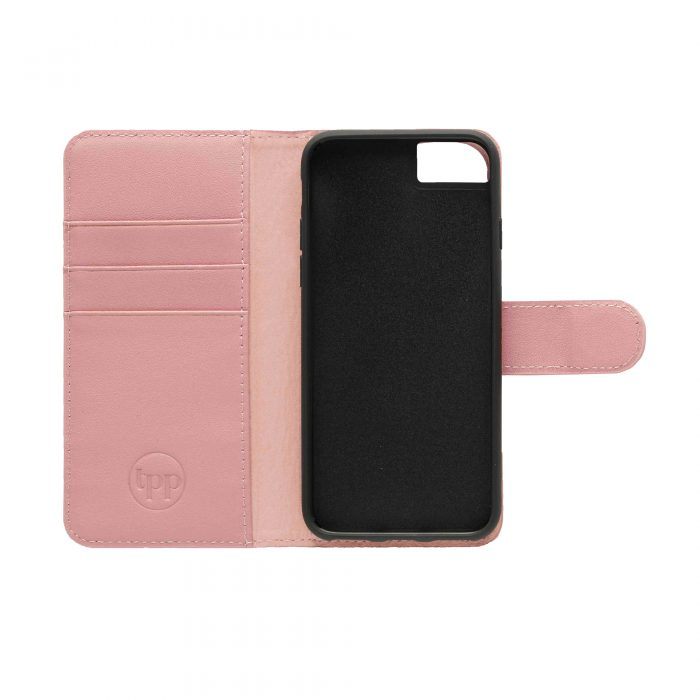 iPhone 6/6S Leather Wallet Case- Nude