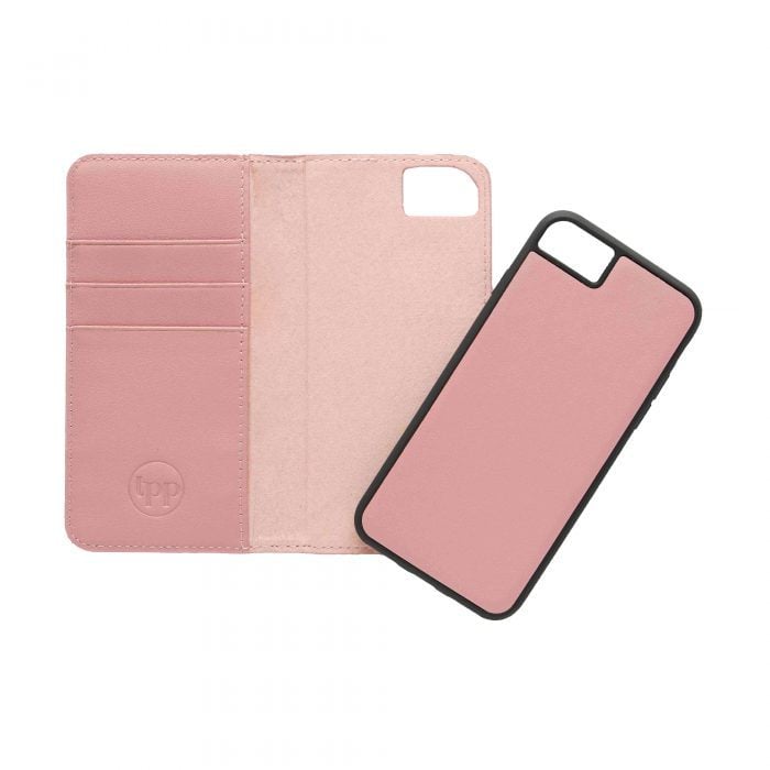 iPhone 6/6S Leather Wallet Case- Nude