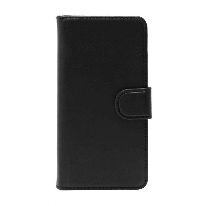 iPhone X/XS Leather Wallet Case- Black