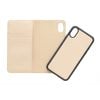 iPhone X/XS Leather Wallet Case- Nude