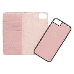 iPhone 6/6S Leather Wallet Case- Nude