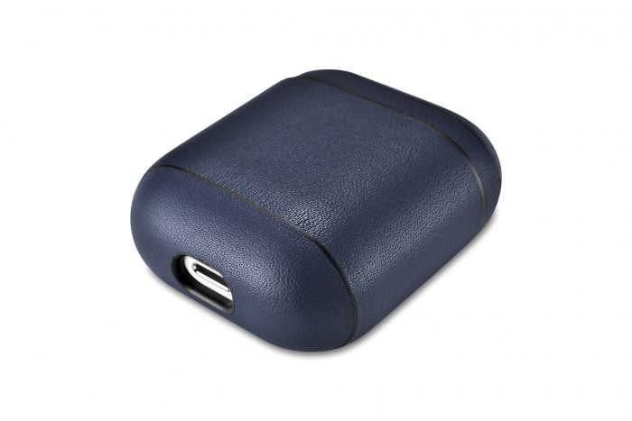 AirPods Leather Case- Navy Blue