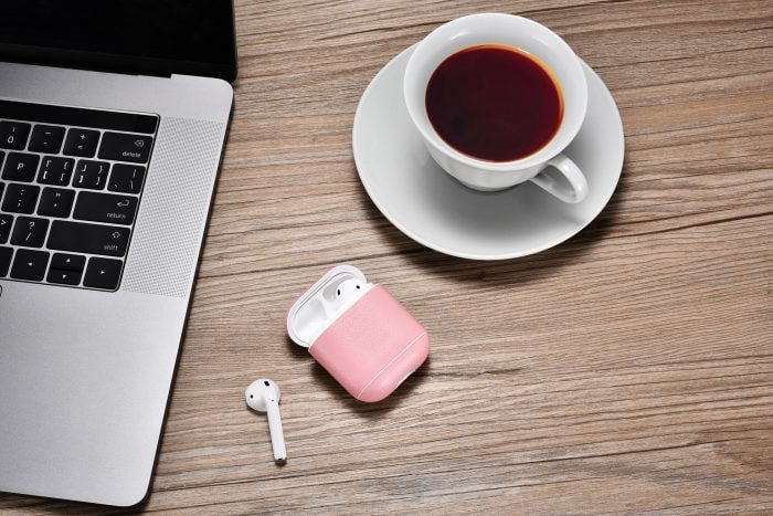 AirPods Leather Case- Pink