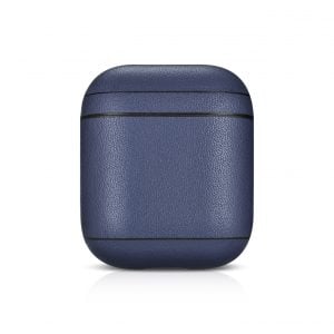 AirPods Leather Case- Navy Blue