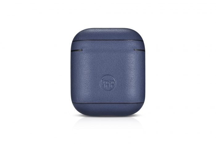 AirPods Leather Case- Navy Blue