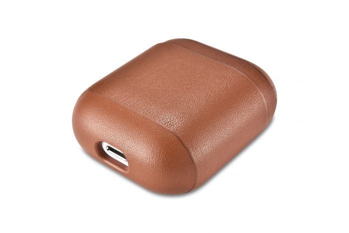 AirPods Leather Case- Tan