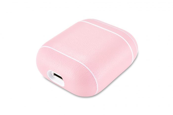 AirPods Leather Case- Pink