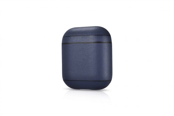 AirPods Leather Case- Navy Blue