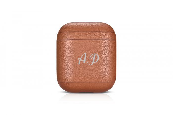 AirPods Leather Case- Tan