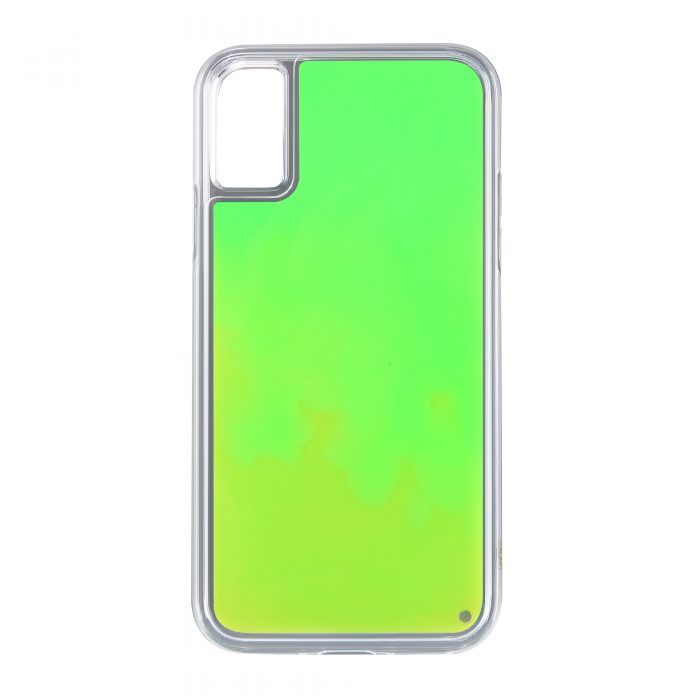 iPhone 6/6S Neon Sand Case- White/Sky Blue