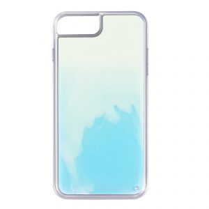 iPhone 6/6S Neon Sand Case- White/Sky Blue