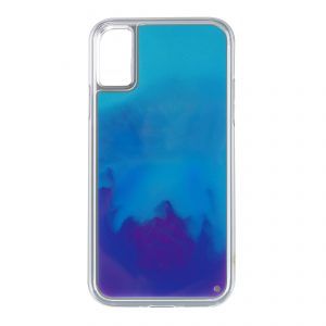 iPhone 6/6S Neon Sand Case- White/Sky Blue