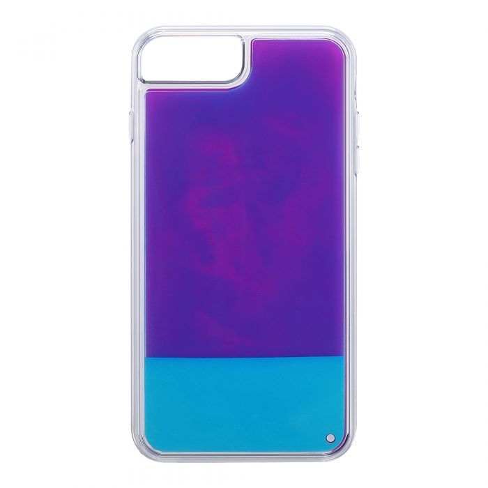 iPhone 6/6S Neon Sand Case- White/Sky Blue