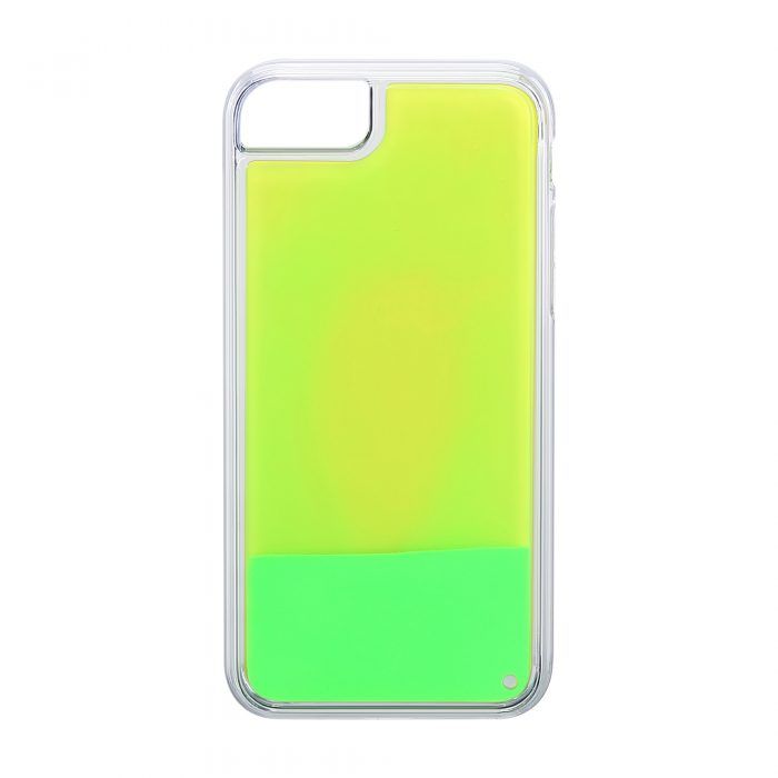 iPhone 6/6S Neon Sand Case- White/Sky Blue