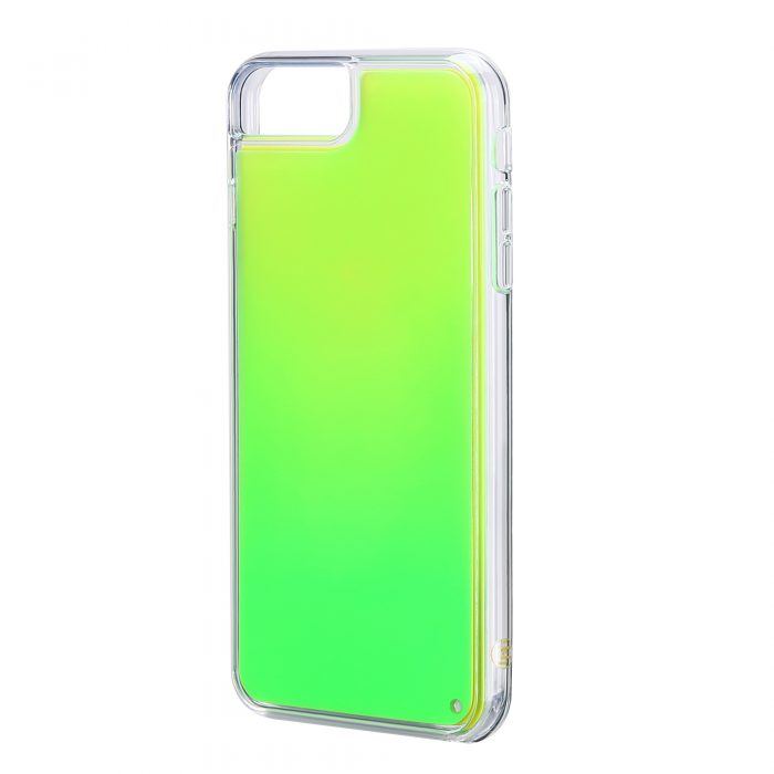 iPhone 6/6S Neon Sand Case- White/Sky Blue