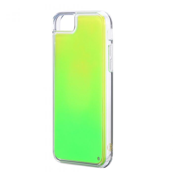 iPhone 6/6S Neon Sand Case- White/Sky Blue