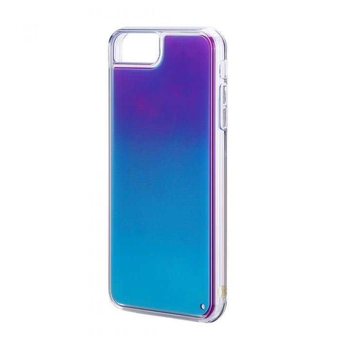 iPhone 6/6S Neon Sand Case- White/Sky Blue