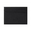 Slim Card Holder- Saffiano Black